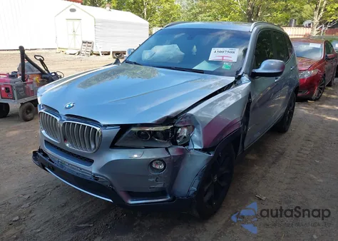 2011 BMW X3 xDrive35I z USA, uszkodzony, nr VIN 5UXWX7C55BL732873